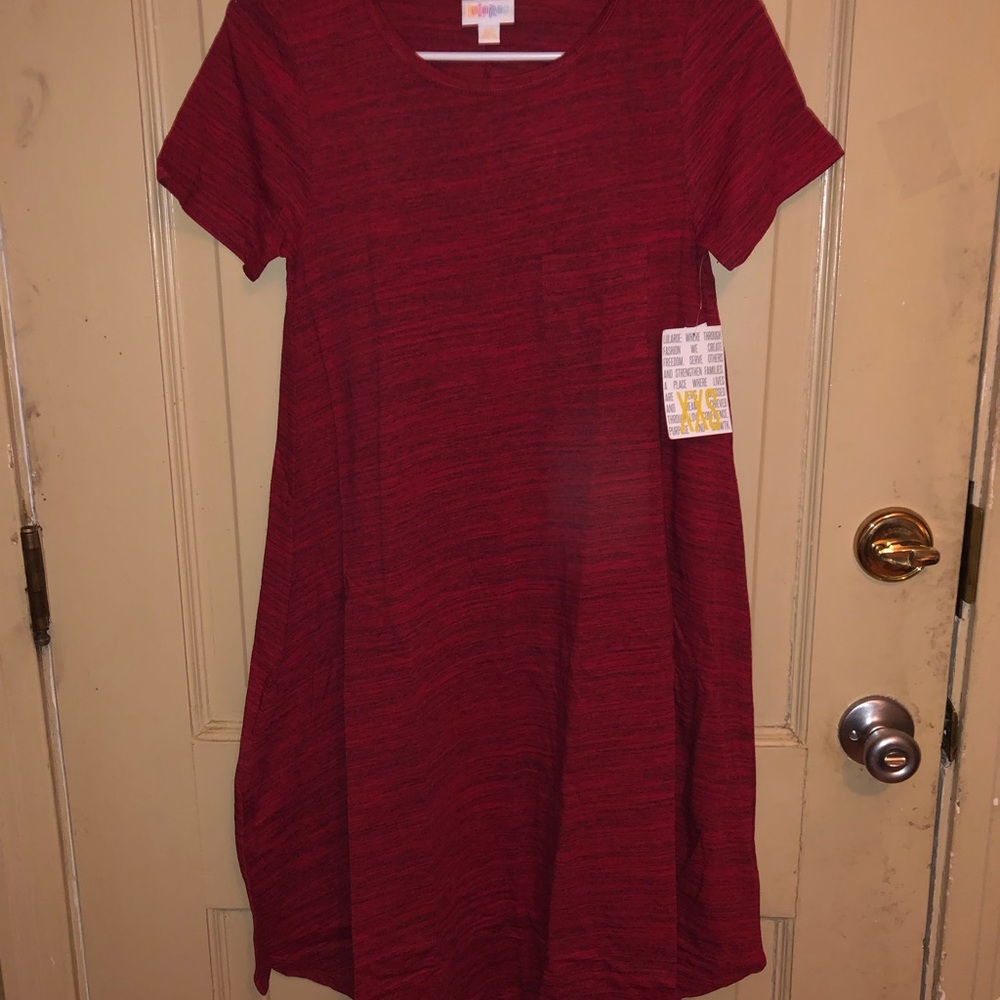 Lularoe XXS Red Carly